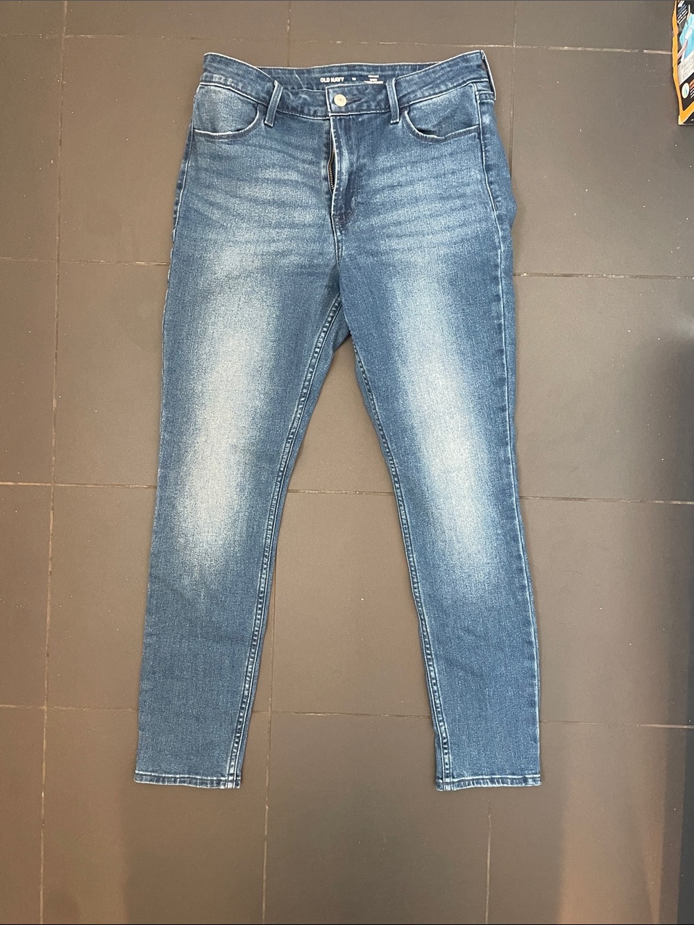 Old Navy Women's Skinny Jeans - Faded Blue Denim